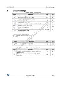 STWA20N95K5 Datasheet Page 3
