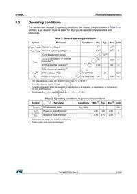 STWBCTR Datasheet Page 17