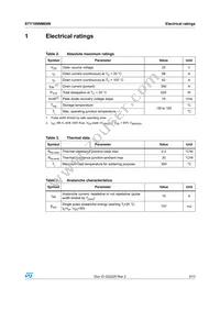 STY100NM60N Datasheet Page 3