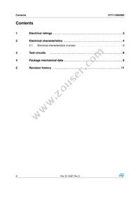 STY112N65M5 Datasheet Page 2