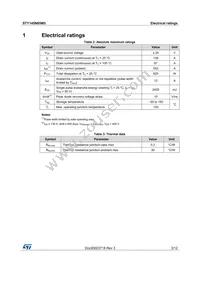 STY145N65M5 Datasheet Page 3