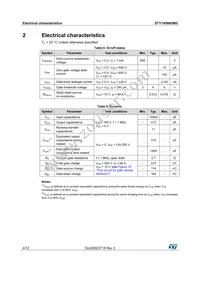 STY145N65M5 Datasheet Page 4