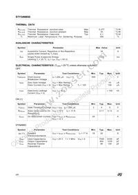 STY34NB50 Datasheet Page 2