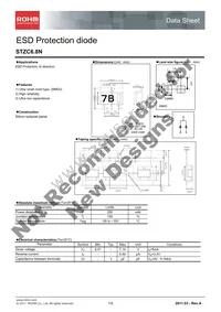 STZC6.8NT146 Datasheet Cover