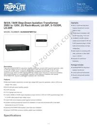 SU5000XFMRT2U Datasheet Cover