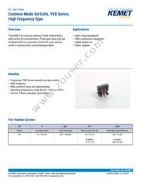 SU9VD-07010 Datasheet Cover