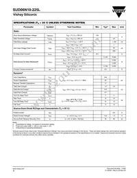 SUD06N10-225L-E3 Datasheet Page 2