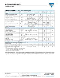 SUD06N10-225L-GE3 Datasheet Page 2