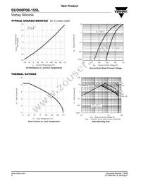 SUD08P06-155L-E3 Datasheet Page 4
