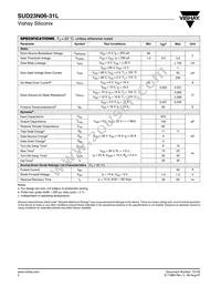 SUD23N06-31L-E3 Datasheet Page 2
