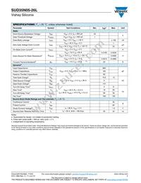SUD35N05-26L-E3 Datasheet Page 2