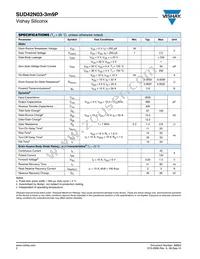 SUD42N03-3M9P-GE3 Datasheet Page 2