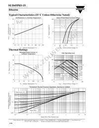 SUD45P03-15-E3 Datasheet Page 4
