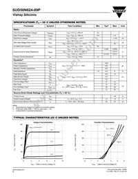 SUD50N024-09P-E3 Datasheet Page 2