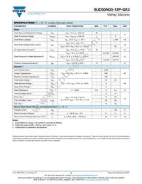 SUD50N03-12P-GE3 Datasheet Page 2