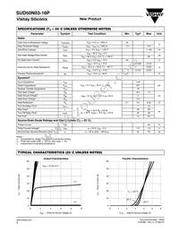 SUD50N03-16P-GE3 Datasheet Page 2