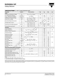 SUD50N04-16P-E3 Datasheet Page 2