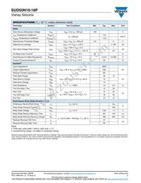 SUD50N10-18P-E3 Datasheet Page 2
