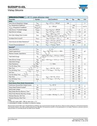 SUD50P10-43L-GE3 Datasheet Page 2