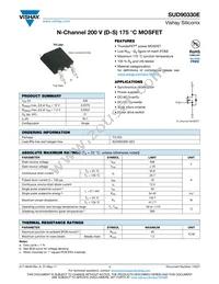 SUD90330E-GE3 Datasheet Cover