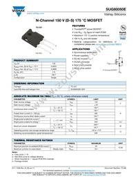 SUG80050E-GE3 Datasheet Cover