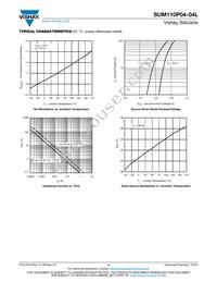 SUM110P04-04L-E3 Datasheet Page 4