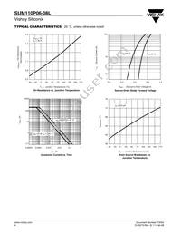 SUM110P06-08L-E3 Datasheet Page 4