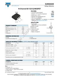 SUM50020E-GE3 Datasheet Cover