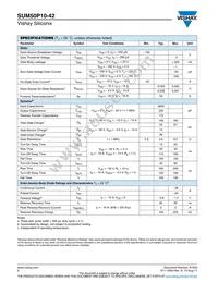 SUM50P10-42-E3 Datasheet Page 2