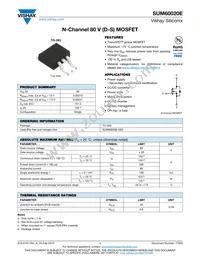 SUM60020E-GE3 Datasheet Cover