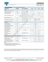 SUM60030E-GE3 Datasheet Page 2