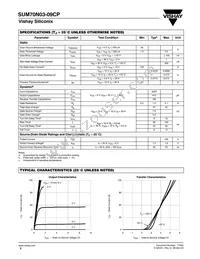 SUM70N03-09CP-E3 Datasheet Page 2