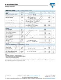 SUM90N06-4M4P-E3 Datasheet Page 2