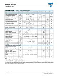 SUM90P10-19L-E3 Datasheet Page 2