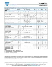 SUP40012EL-GE3 Datasheet Page 2