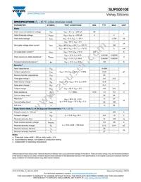 SUP50010E-GE3 Datasheet Page 2