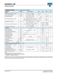 SUP60N10-18P-E3 Datasheet Page 2