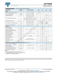 SUP70090E-GE3 Datasheet Page 2