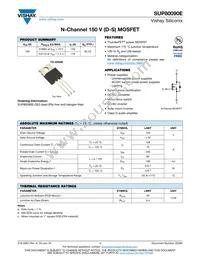 SUP80090E-GE3 Datasheet Cover