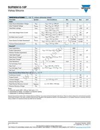 SUP85N10-10P-GE3 Datasheet Page 2