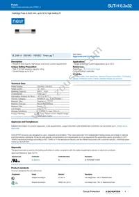 SUT-H-6332-50A00-CTG-TT-NI Datasheet Cover