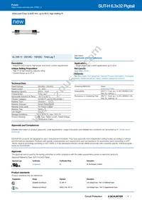 SUT-H-6332-50A00-PGT-TT-NI Datasheet Cover