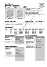 SV250115 Datasheet Cover