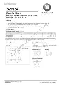 SVC236-TB-E Datasheet Cover