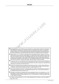 SVC383T-TL-E Datasheet Page 3