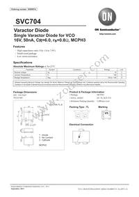 SVC704-TL-E Datasheet Cover