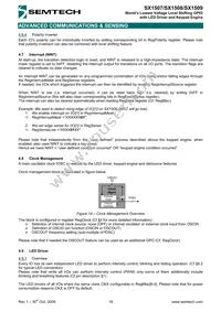 SX1508IULTRT Datasheet Page 18
