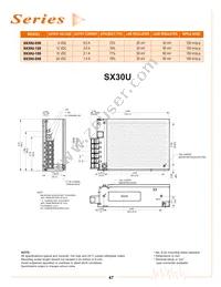 SX30U-24S Datasheet Page 2