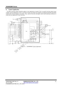 SX68003MH Datasheet Page 13
