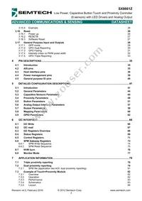 SX8661I07ZULTRT Datasheet Page 3